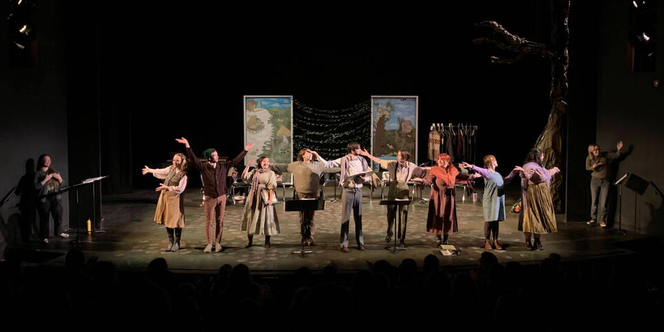 "A Year with Frog and Toad" at SUNY New Paltz (Production Assistant, Katie Gudzik dir.)