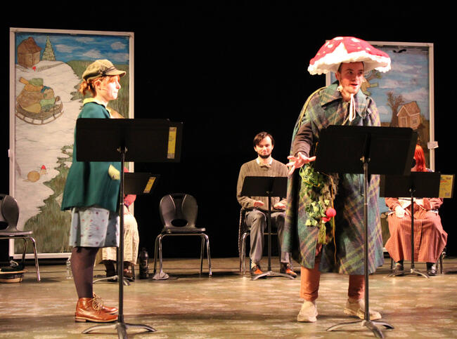 Shivers, "A Year with Frog and Toad" at SUNY New Paltz (Production Assistant, Katie Gudzik dir.)