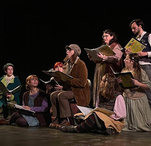 Down the Hill, "A Year with Frog and Toad" at SUNY New Paltz (Production Assistant, Katie Gudzik dir.)