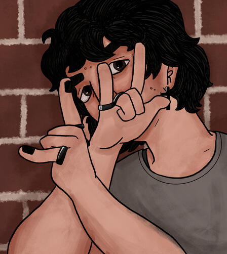 Character art of my original character "Pascal Jefferies"